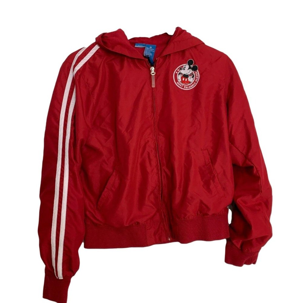 Disney Child's Jacket Size Medium Mickey Mouse Sports Most Valuable Player Red